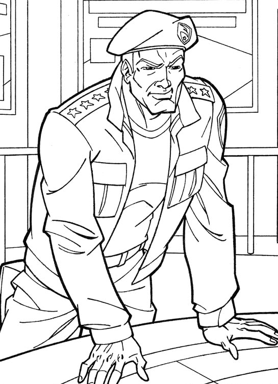 Kids-n-fun.com | Coloring page G.I. Joe G.I. Joe